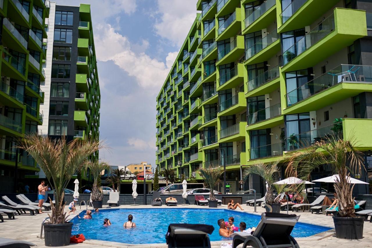Nasty 24 Aparthotel Pool & Spa Mamaia Nord Navodari Dış mekan fotoğraf