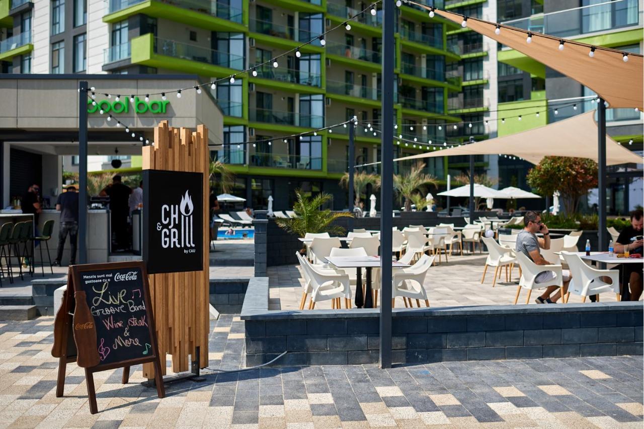 Nasty 24 Aparthotel Pool & Spa Mamaia Nord Navodari Dış mekan fotoğraf